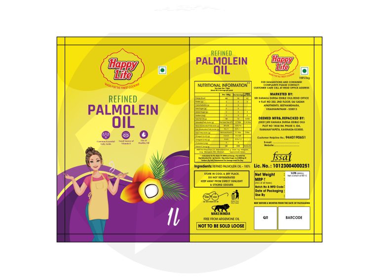 Happy Lite Palmolein Oil-01