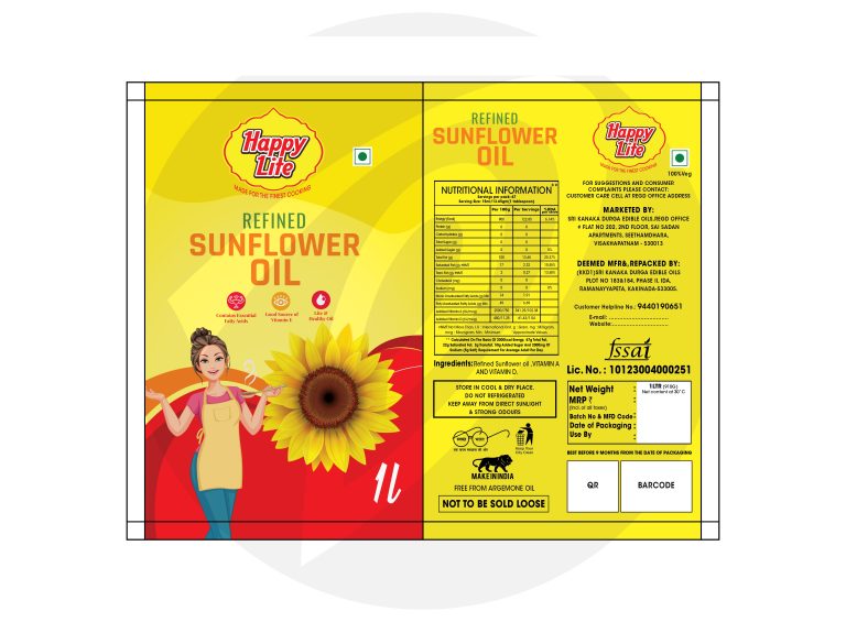 Happy Lite Sunflower Oil-01